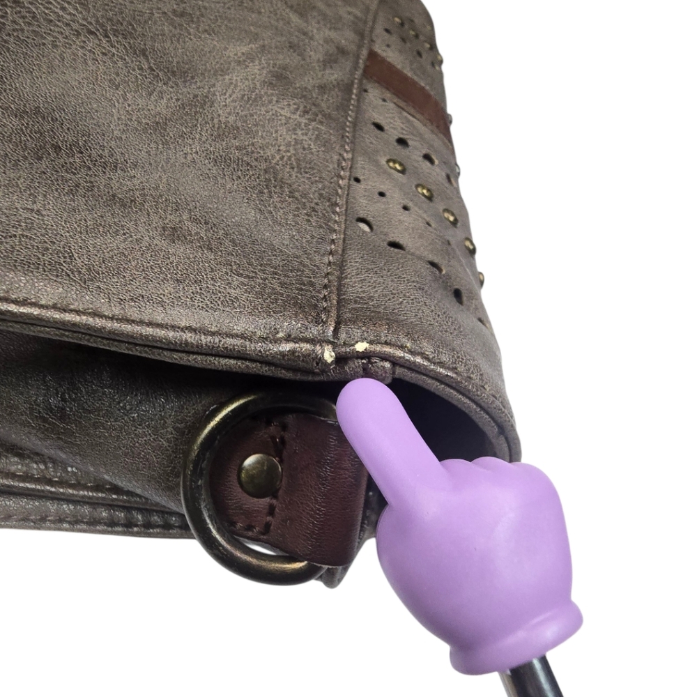 Moda Luxe The Kimberly Vegan Leather Crossbody Bag‎ - Picture 8 of 16